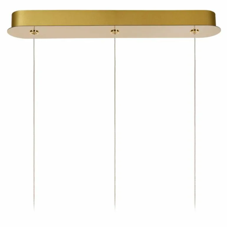 Suspension Lucide CINTRA LED Or, 3 lumières