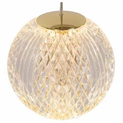 Suspension Lucide CINTRA LED Or, 3 lumières