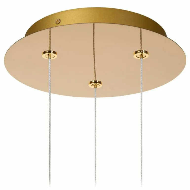 Suspension Lucide CINTRA LED Or, 3 lumières