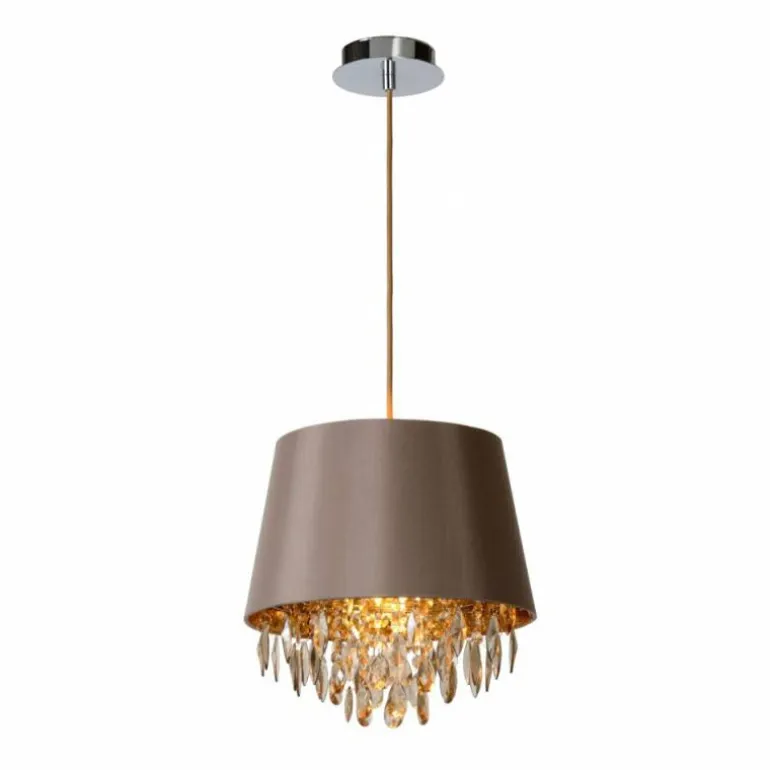 Suspension Lucide DOLTI Brun, 1 lumière
