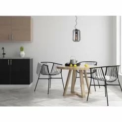 Suspension Lucide FERN Noir, 1 lumière