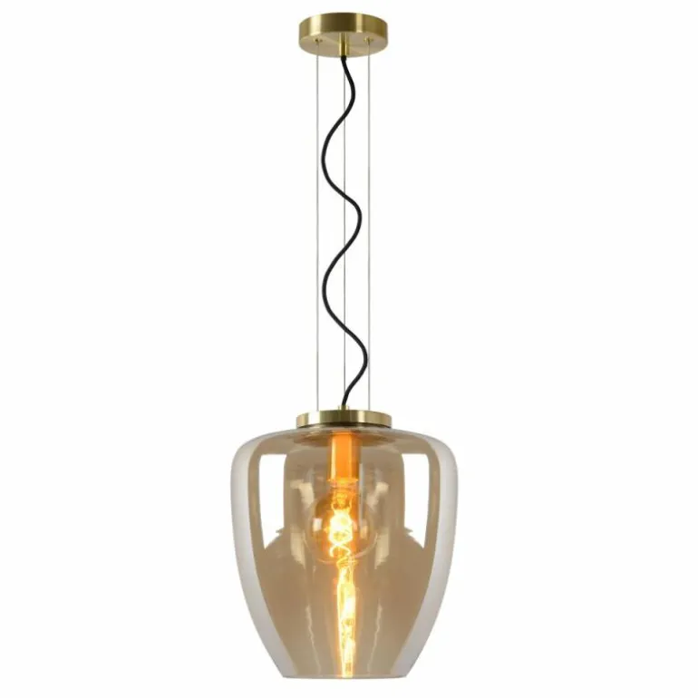 Suspension Lucide FLORIEN Orange, 1 lumière
