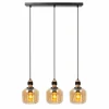 Suspension Lucide ILONA Noir, 3 lumières