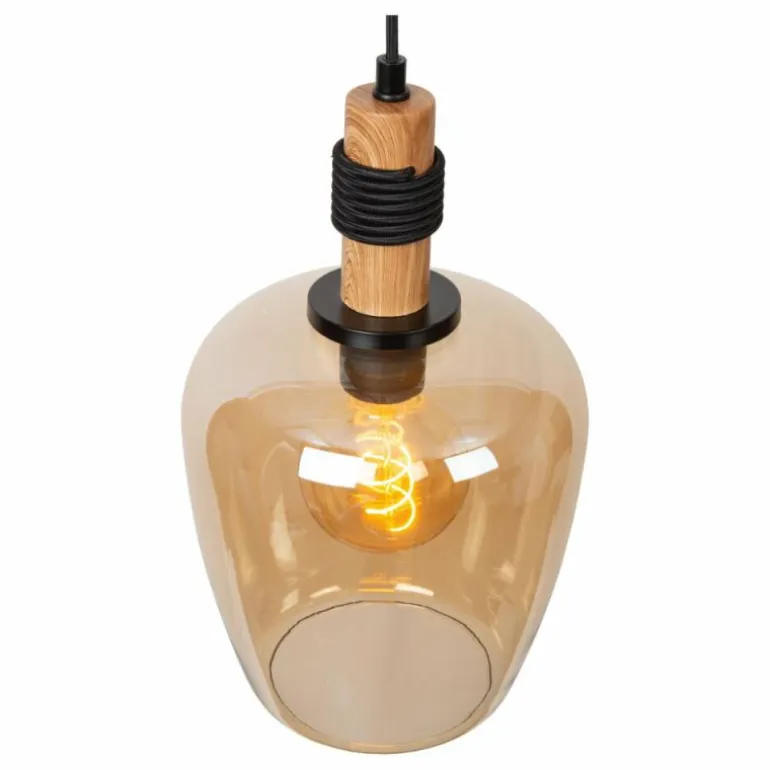 Suspension Lucide ILONA Noir, 1 lumière