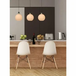 Suspension Lucide JULIUS Blanc, 3 lumières