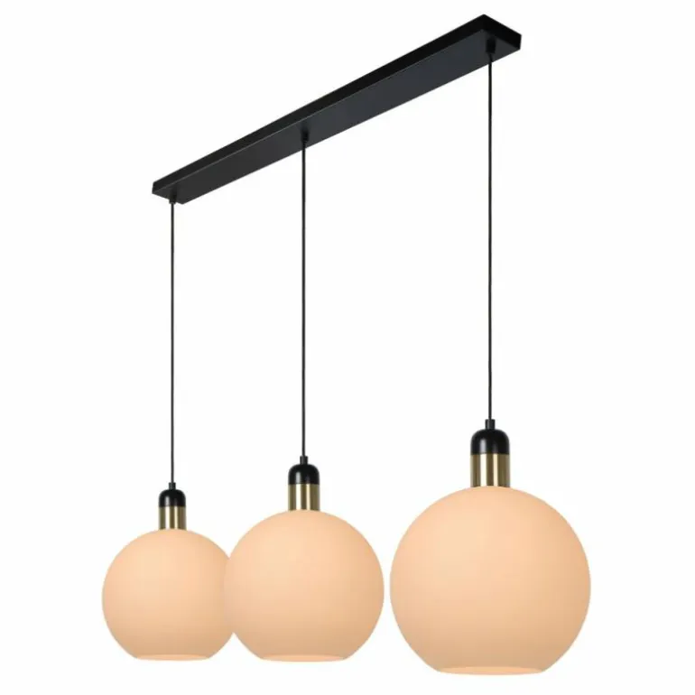 Suspension Lucide JULIUS Blanc, 3 lumières