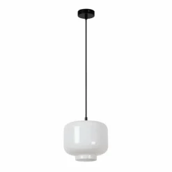 Suspension Lucide MEDINE Noir, 1 lumière