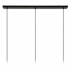 Suspension Lucide SINGALA Or, Laiton, 3 lumières