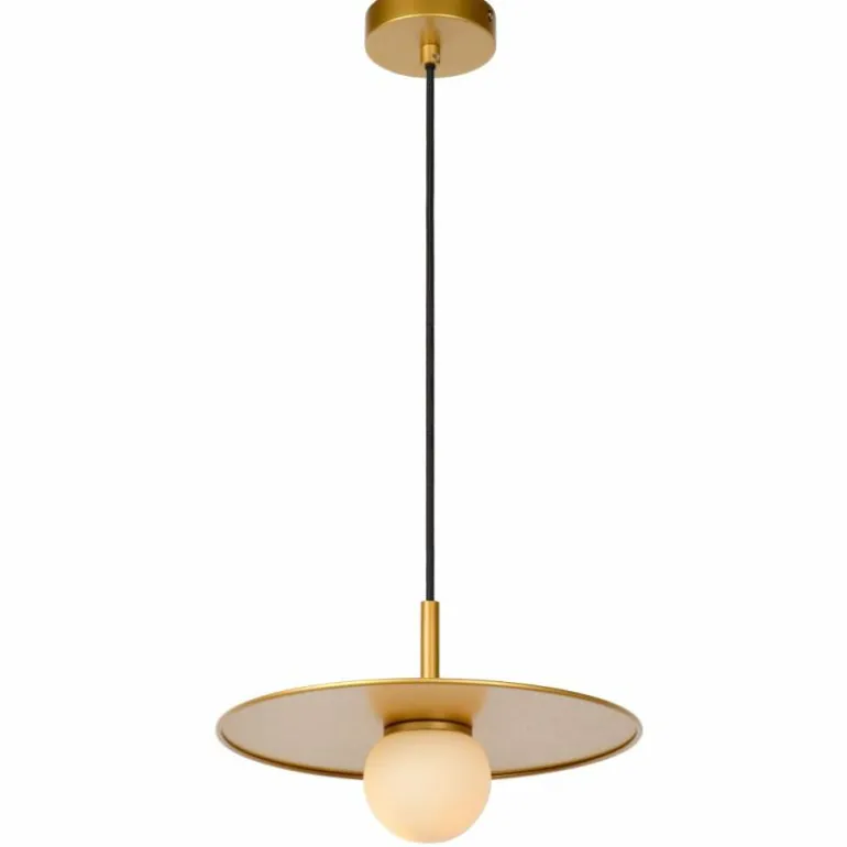 Suspension Lucide TOPHER Or, Laiton, 1 lumière