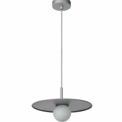 Suspension Lucide TOPHER Chrome, 1 lumière