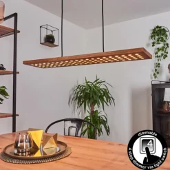 Suspension Luturula LED Noir, 1 lumière