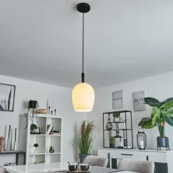 Suspension Magnano Noir, 1 lumière