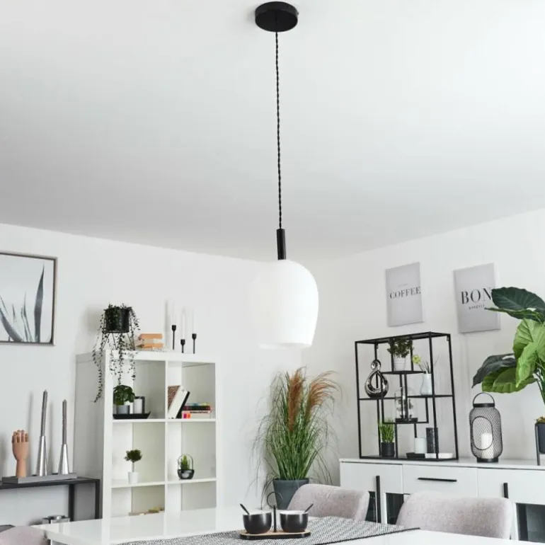 Suspension Magnano Noir, 1 lumière