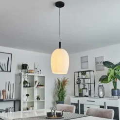 Suspension Magnano Noir, 1 lumière