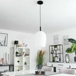 Suspension Magnano Noir, 1 lumière
