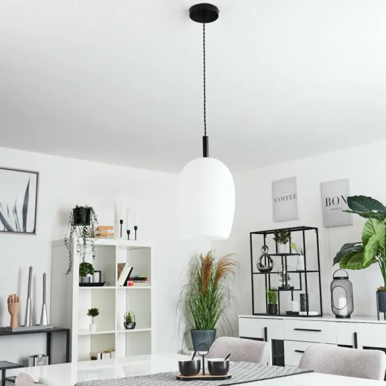 Suspension Magnano Noir, 1 lumière