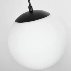 Suspension Malhadancha Noir, 3 lumières