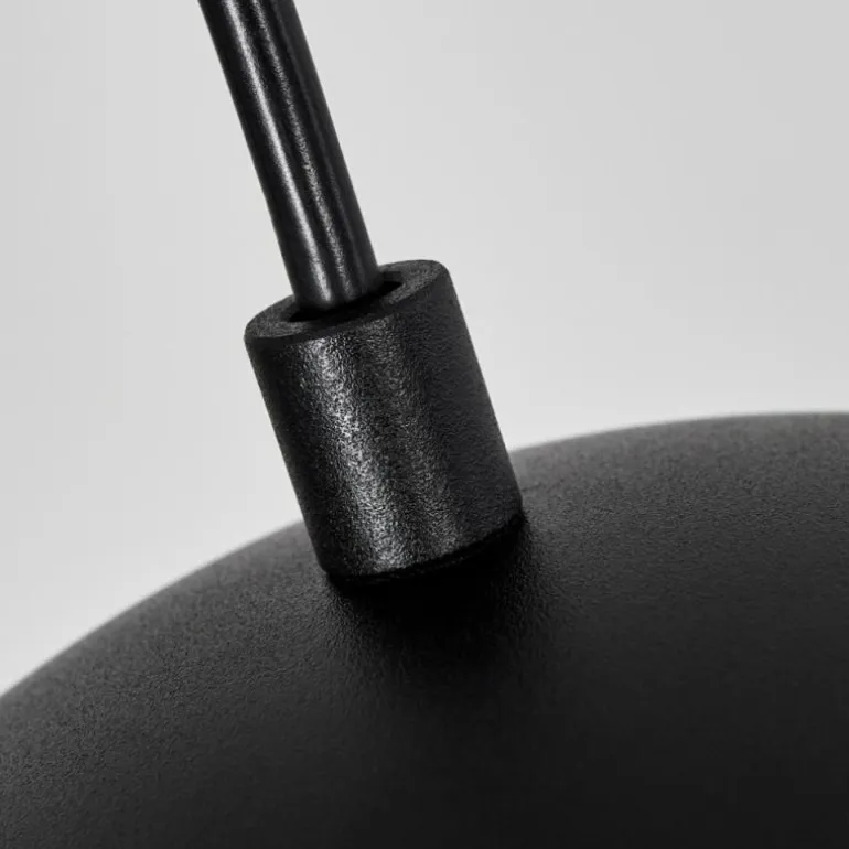 Suspension Malhadancha Noir, 3 lumières