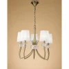 Suspension Mantra LOEWE Brun, 5 lumières