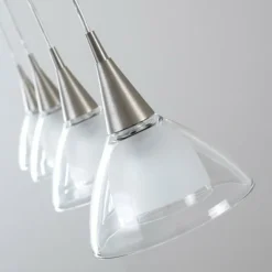 Suspension Masterlight Caterina LED Nickel mat, 4 lumières
