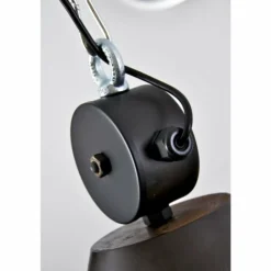 Suspension Masterlight Industria 10 Noir, 1 lumière