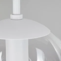 Suspension Mesas Blanc, 5 lumières
