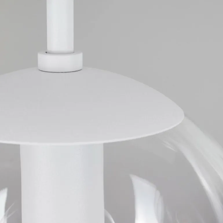 Suspension Mesas Blanc, 5 lumières