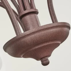 Suspension Mosquerito Rouille, 3 lumières