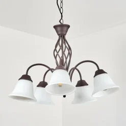 Suspension Mosquerito Rouille, 5 lumières