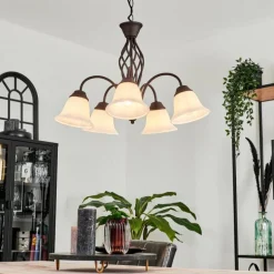 Suspension Mosquerito Rouille, 5 lumières