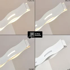 Suspension Nagold LED Blanc, 1 lumière