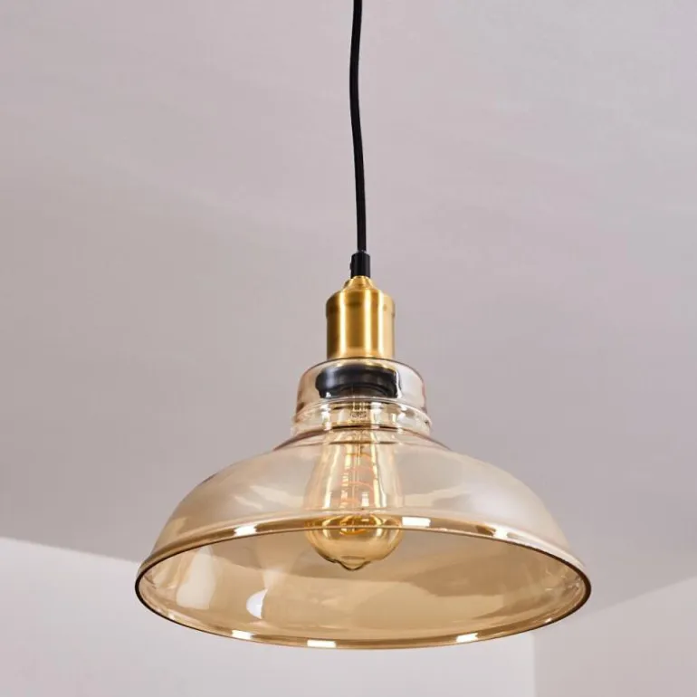Suspension Nanao Laiton, 1 lumière