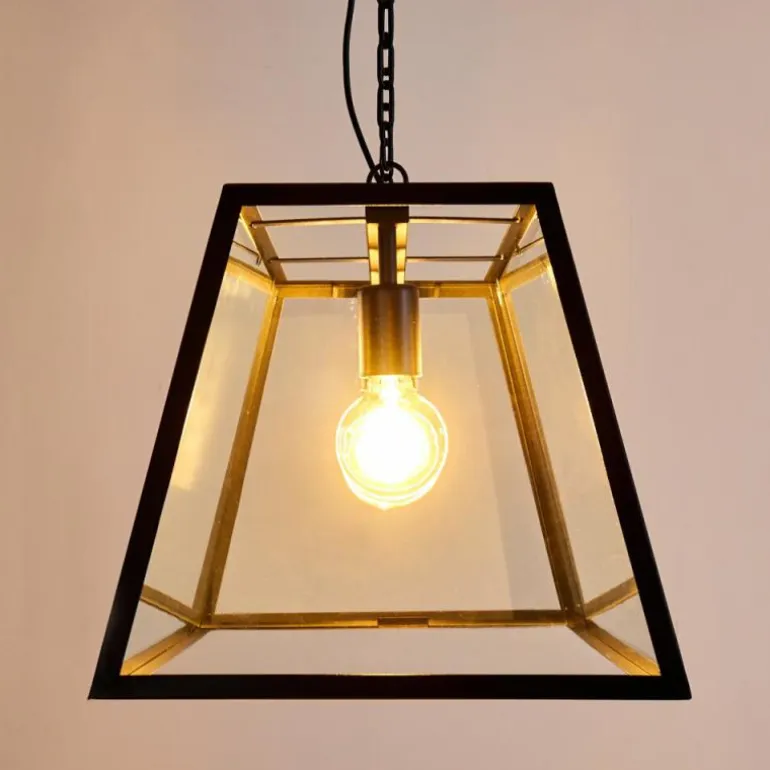 Suspension Nittorp Noir, 4 lumières