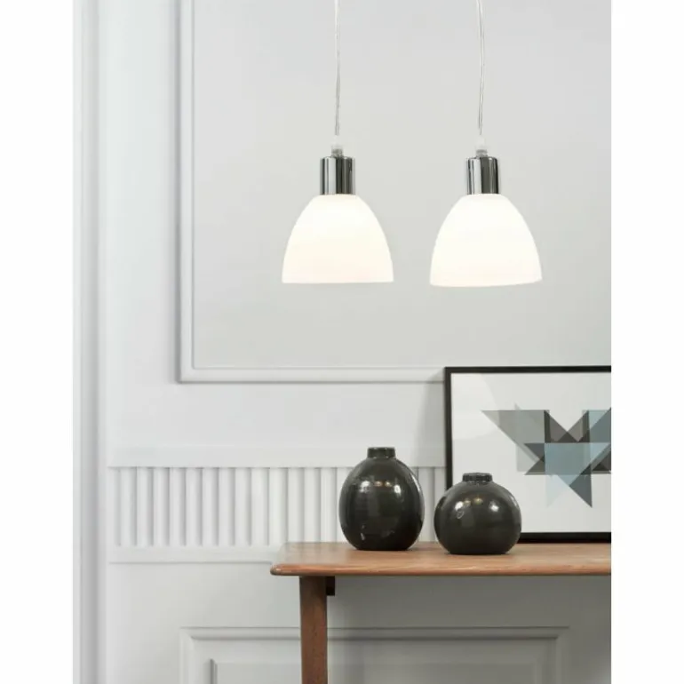 Suspension Nordlux RAY Chrome, 2 lumières