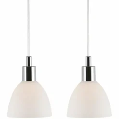 Suspension Nordlux RAY Chrome, 2 lumières