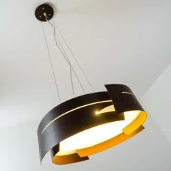 Suspension Novara Brun, 3 lumières