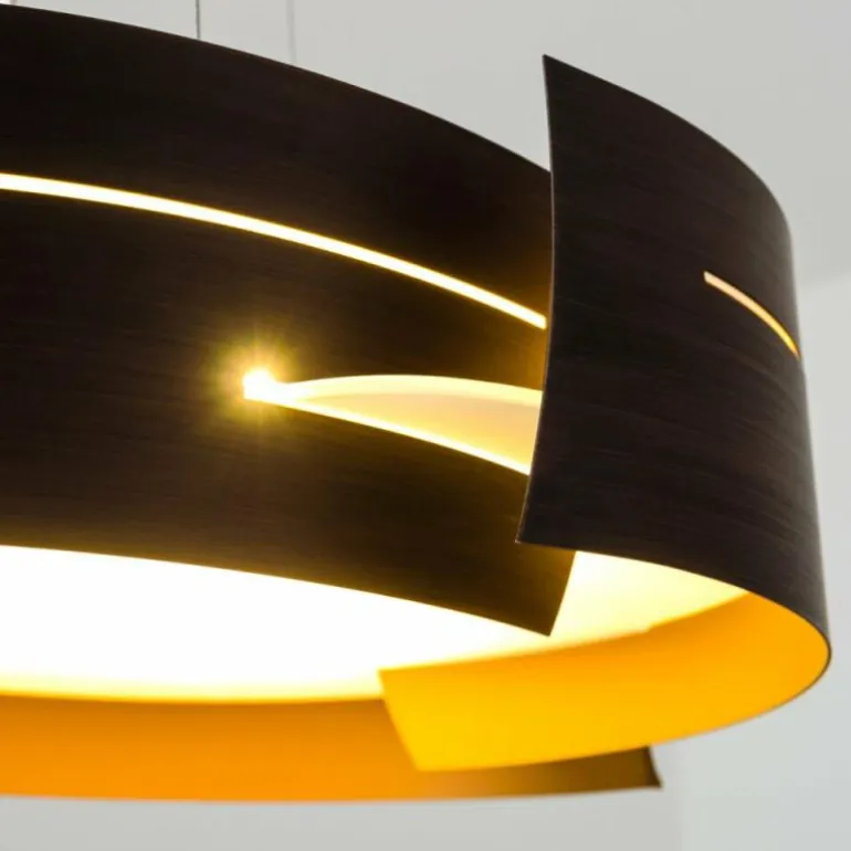 Suspension Novara Brun, 3 lumières