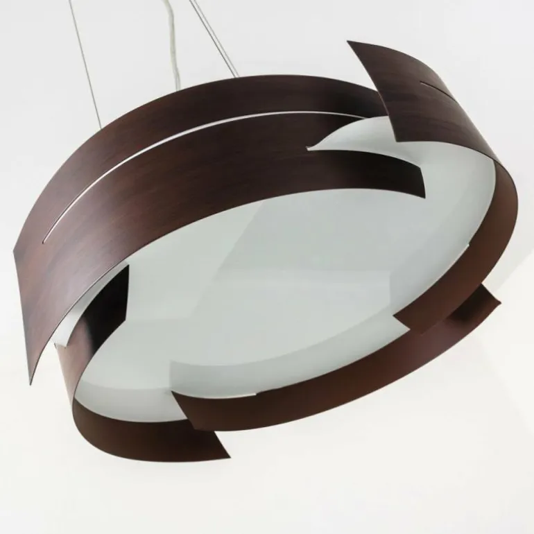 Suspension Novara Brun, 3 lumières
