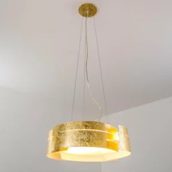Suspension Novara Or, 3 lumières