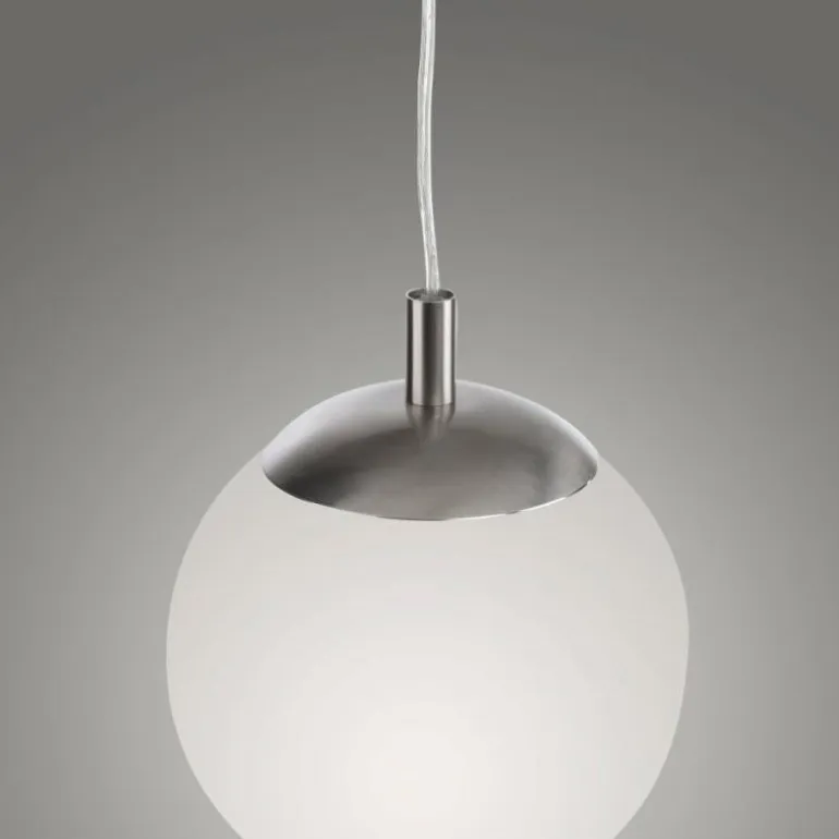 Suspension Paul Neuhaus BOLO Argenté, 1 lumière