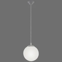 Suspension Paul Neuhaus BOLO Argenté, 1 lumière
