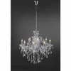 Suspension Paul Neuhaus GRACIA Transparent, 8 lumières