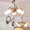 Suspension Peccia Rouille, 5 lumières