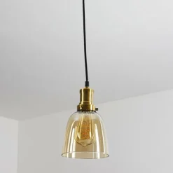 Suspension Pilesi Laiton, 1 lumière