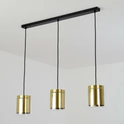Suspension Pimeirol Noir, 3 lumières