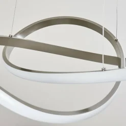 Suspension Pitasch LED Nickel mat, 1 lumière