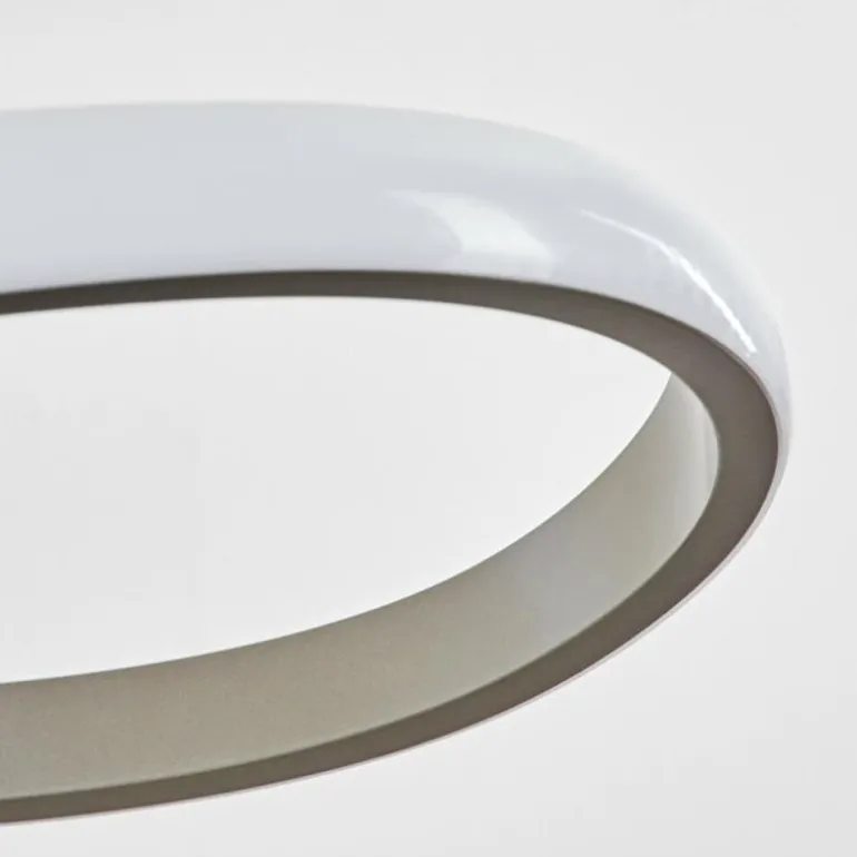 Suspension Pitasch LED Nickel mat, 1 lumière