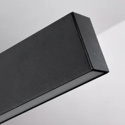 Suspension Poroporo LED Noir, 1 lumière