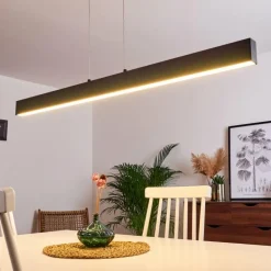 Suspension Poroporo LED Noir, 1 lumière