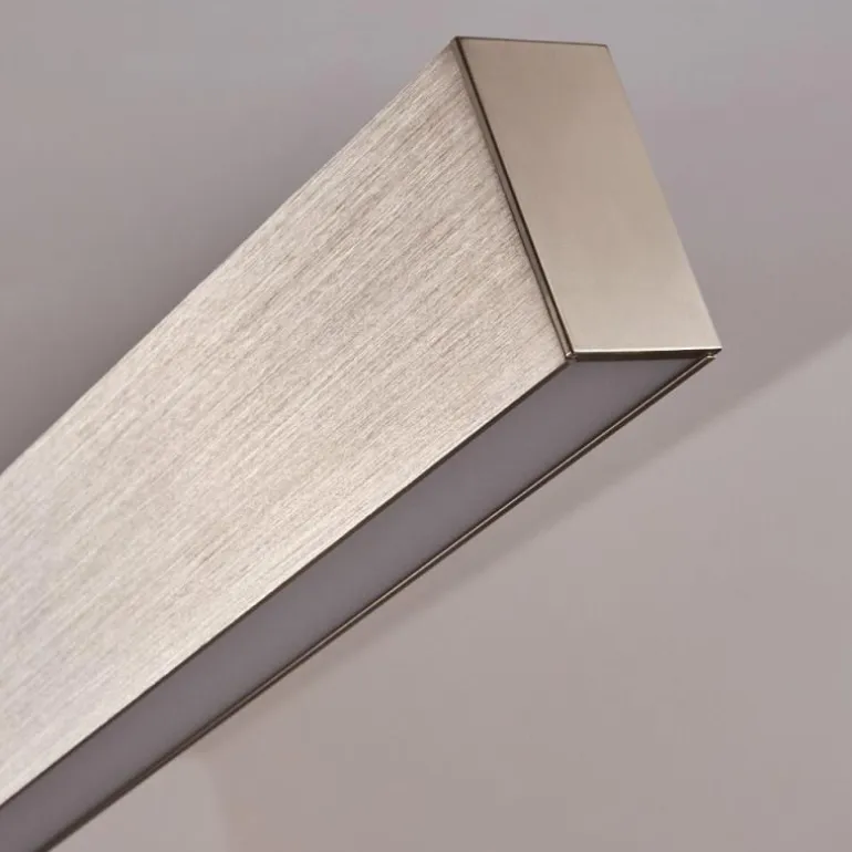 Suspension Poroporo LED Nickel mat, 1 lumière